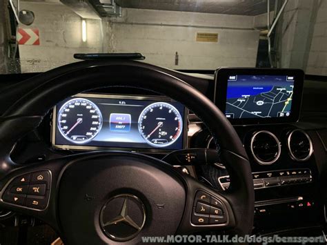 Nachrüstung Full LCD Tacho Display im W205 X253 Vormopf benzsport