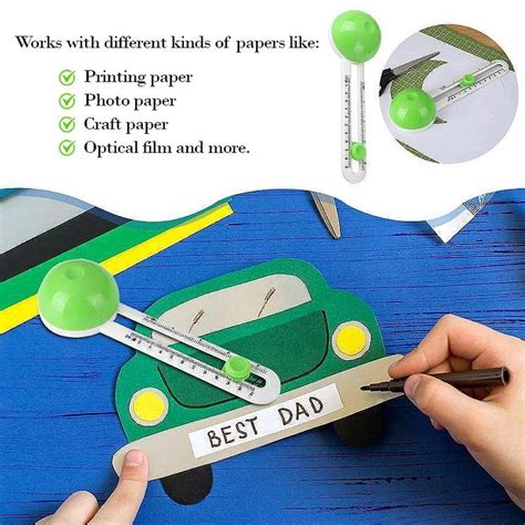 DIY Rotary Circle Paper Cutter - Cut Perfect Circles Every Time - Funiyou