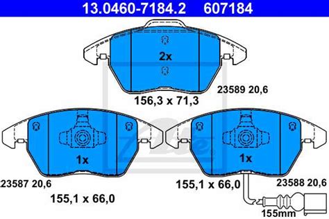 Ate Disk Plo Ice Vw A Golf Tdi