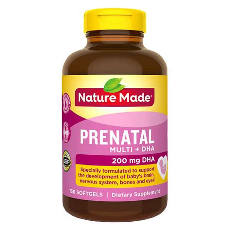 Nature Made Prenatal Multi Dha Vi N Vitamin Cho B B U C A M