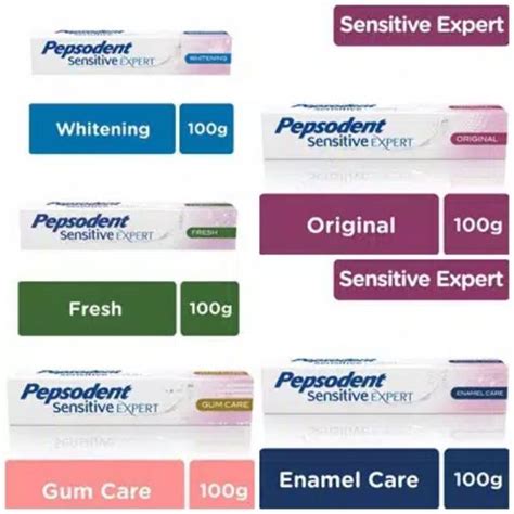 Jual Pasta Gigi Pepsodent Sensitive Expert Original 100G Shopee Indonesia