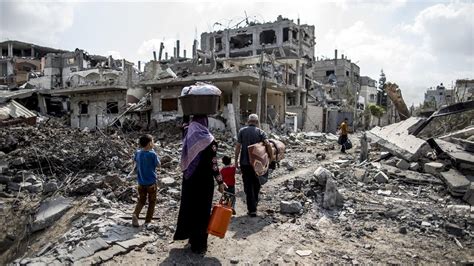 Gaza Cease Fire Begins As Israeli Troops Withdraw