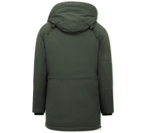 Winterjassen Heren Parka Groen SALE Onlinewinterjas Nl