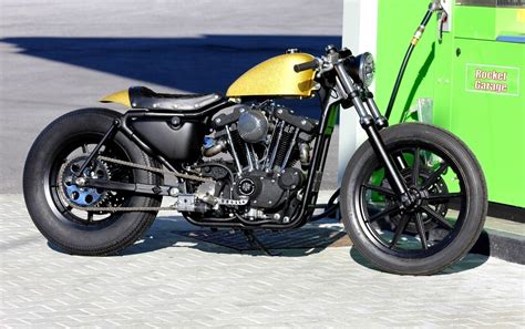 Harley Iron 883 Cafe Racer Kit This Modern Harley Cafe Conversion Is