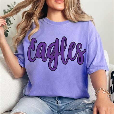 Purple Eagles High School Mascot, Eagles Mascot 300 Dpi PNG Eagles ...