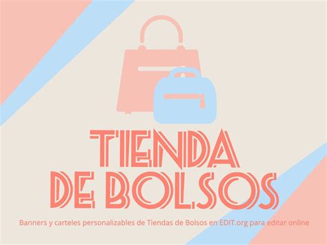 Dise A Folletos De Bolsos Con Plantillas Online