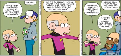 Star Trek Foxtrot Comics By Bill Amend