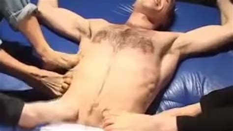 Restrained Amateur Laughs During Foot And Body Tickling Free Porn