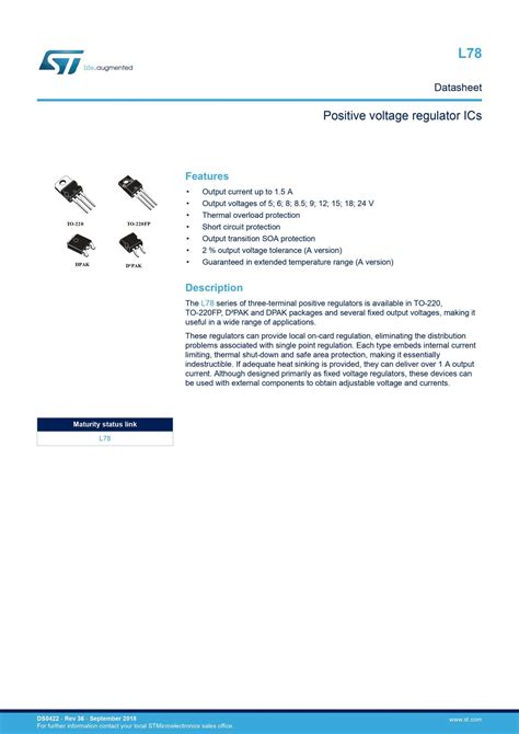 LM7812 POSITIVE VOLTAGE REGULATOR SMD DPAK SUNTECH MALL