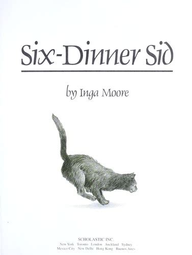 Six Dinner Sid By Inga Moore Open Library