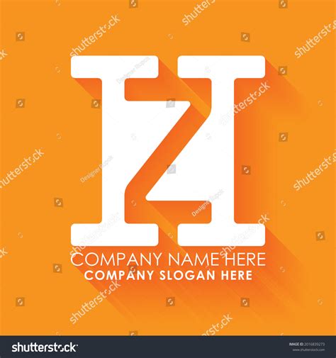 Letter Hz Z H Modern Type Stock Vector Royalty Free 2016839273 Shutterstock