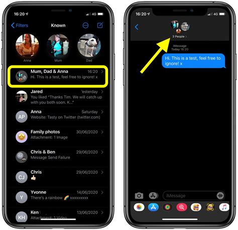 How To Leave A Group Chat In Messages On Iphone And Ipad Macrumors