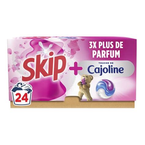 Lessive Capsule En Touche De Cajoline Skip La Bo Te De Capsules