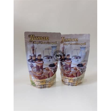 Jual Kopi Susu Rempah Yaman Original 250Gram Shopee Indonesia