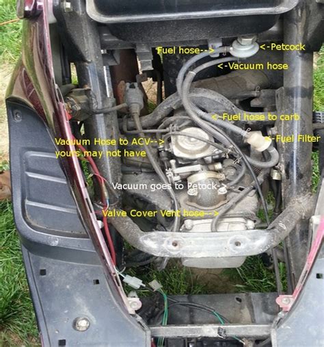 150cc Scooter Fuel Line Diagram