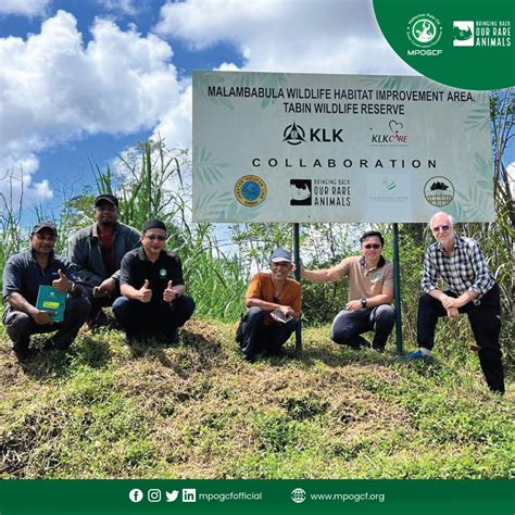 MPOGCF Telah Mengadakan Lawatan Ke Malambabula Wildlife Habitat