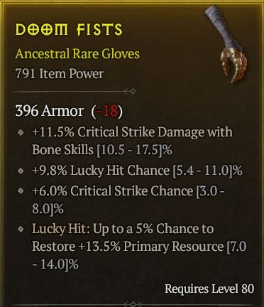 Nice Bone Necro Gloves Ft Topic D Jsp