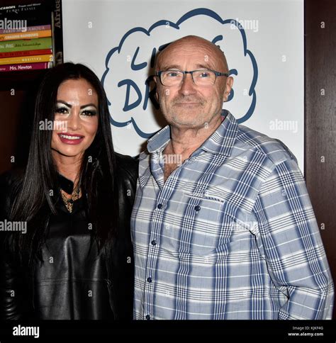 Miami Beach Fl February 26 Phil Collins And Ex Wife Orianne Cevey