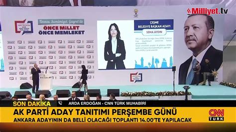 AK Parti de aday tanıtımı için tarih ve saat belli oldu Dailymotion Video