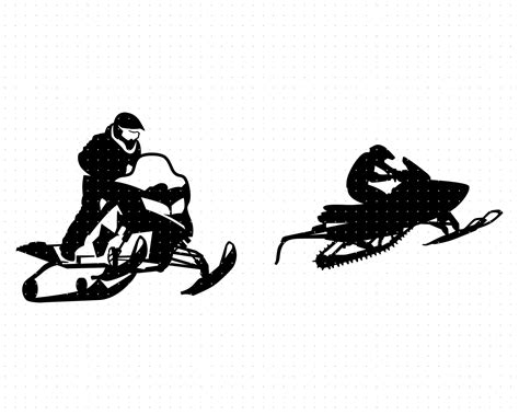 Vector File Svg File Snowmobile Sled Easy Drawings Cricut Design