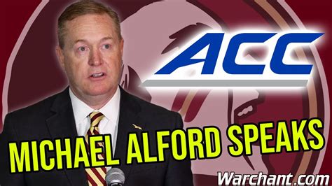 Fsu Athletic Director Michael Alford On Upping Acc Revenue Fsu