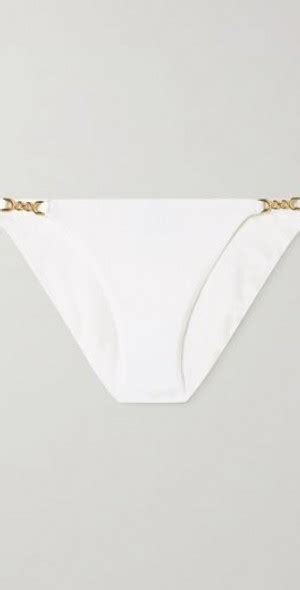 MELISSA ODABASH Monza Chain Embellished Bikini Briefs