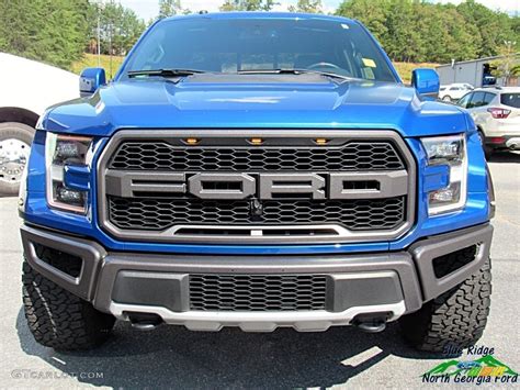 2018 Lightning Blue Ford F150 Svt Raptor Supercrew 4x4 129516230 Photo 8 Car