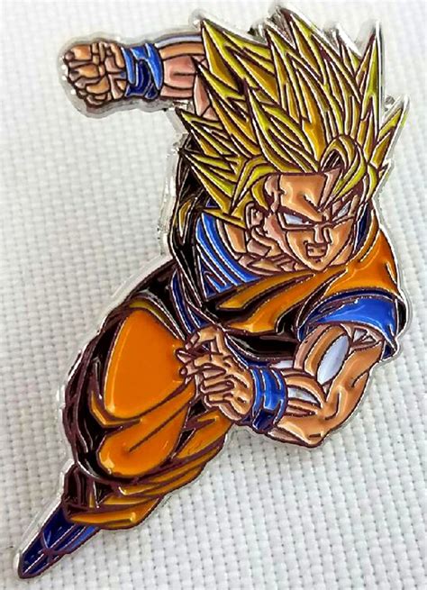 Super Saiyan Goku Dragon Ball Z Soft Enamel Pin EBay Enamel Pins