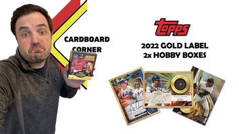 Framed On Card Autos 2022 Topps Gold Label Box Break Review