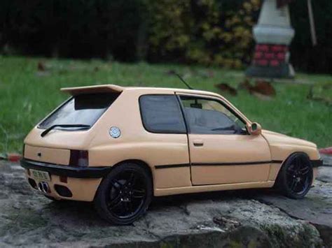 Modellino In Miniatura Peugeot Gti Solido Auto Tuning Gti