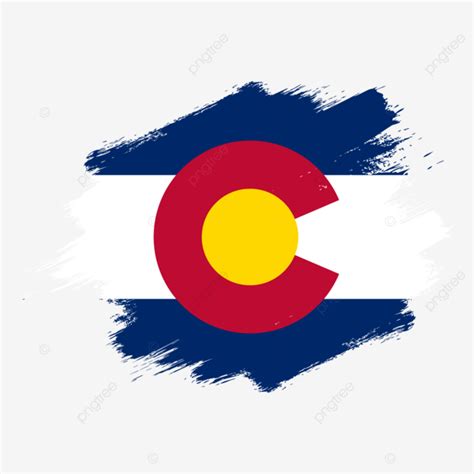 usa state colorado vector flag design template flag vector flag