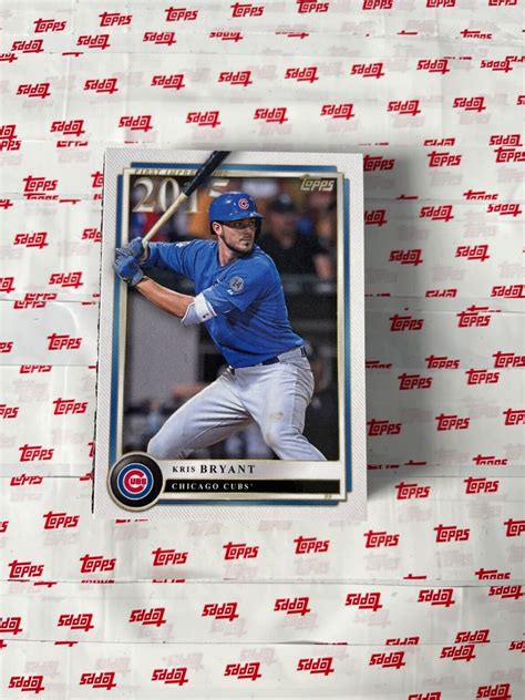 2022 Topps X Aaron Judge Curated Set KRIS BRYANT First Impressions Cubs