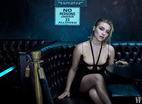 Florence Pugh Wears A Nude Valentino Dress On Vanity Fair Popsugar