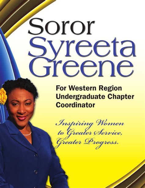 Western Region Candidate For Ucc Of Sigma Gamma Rho Sorority Inc By