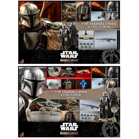 咩咩Q全新 Hot Toys 1 6 星際大戰 曼達洛人 孩子套裝組 TMS014 普通版 TMS015 豪華版 蝦皮購物