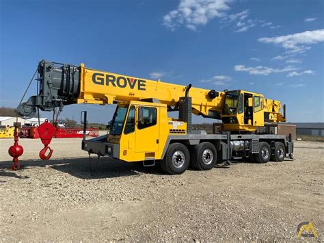 Grove Tms700e 50 Ton Telescopic Truck Crane For Sale Hoists And Material