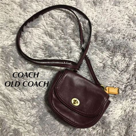 ーチのショ Coach ショルダー 斜めがけバッグの通販 By しゃち｜コーチならラクマ オールドコーチ ショルダー