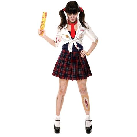 Zombie School Girl Adult Costume | SCostumes