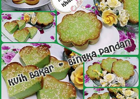 Resepi Bingka Pandan Yang Enak Dan Ringkas Resepi Orang Kampung