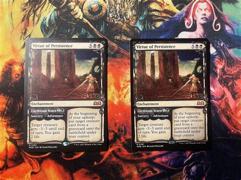 Mtg Virtue Of Persistence Showcase Wilds Of Eldraine Ebay