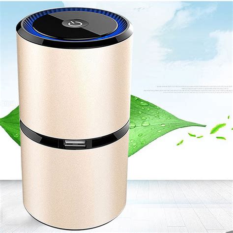 Purepro Ionizer Portable Ionic Air Purifier With Dual Usb Ports