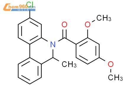 879091 05 1 Phenanthridine 3 Chloro 5 2 4 Dimethoxybenzoyl 5 6