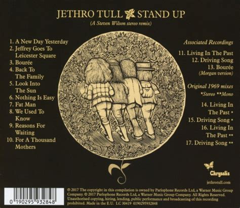 Компакт диск Stand Up The Elevated Edition — Jethro Tull купить в интернет магазине