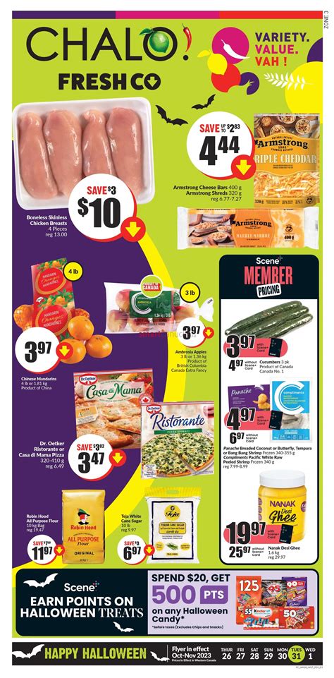 Chalo Freshco West Flyer October To November