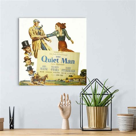 The Quiet Man - Movie Poster Wall Art, Canvas Prints, Framed Prints ...