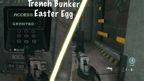 How To Open The Trench Bunker Easter Egg On Call Of Duty Modern