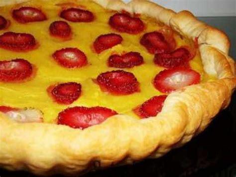 Tarte De Bage Cremin Creme Pasteleiro E Morangos Receita Petitchef