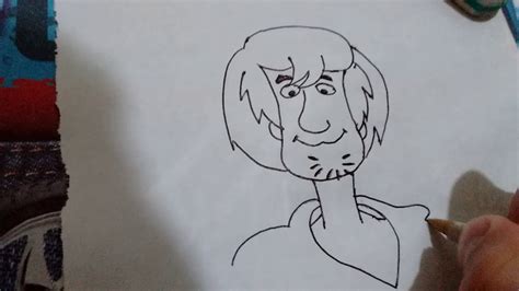 Como Dibujar A Shaggy De Scooby Doohow To Draw Shaggy Of Scooby Doo