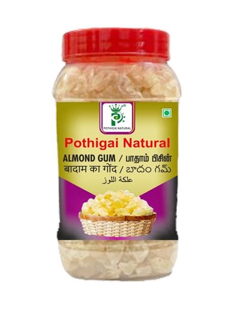 Pothigai Natural Almond Gum Badam Pisin Badam Gum 100 Natural Body