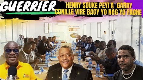 Guerrier Henry Souke Peyi A Garry Conille Vire Bagay Yo Nan Men N G Yo